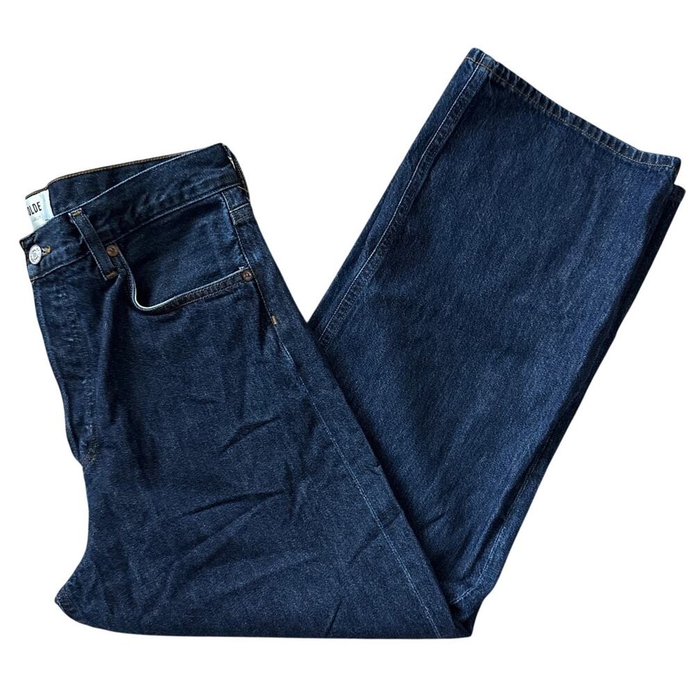 AGOLDE Ren High-Rise Wide-Leg‎ Jeans in Reissue Size 29 - Picture 9 of 10